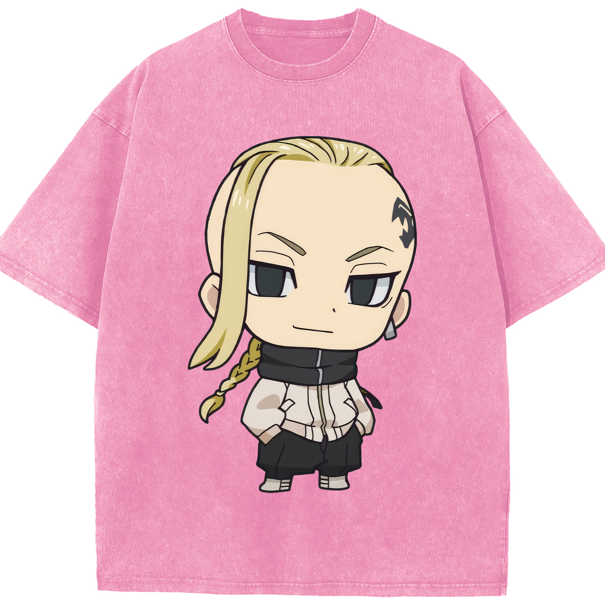 （画像用） 東京リベンジャーズ Tokyo Revengers 綿100% ヴィンテージ風 半袖Tシャツ（フロントプリント）